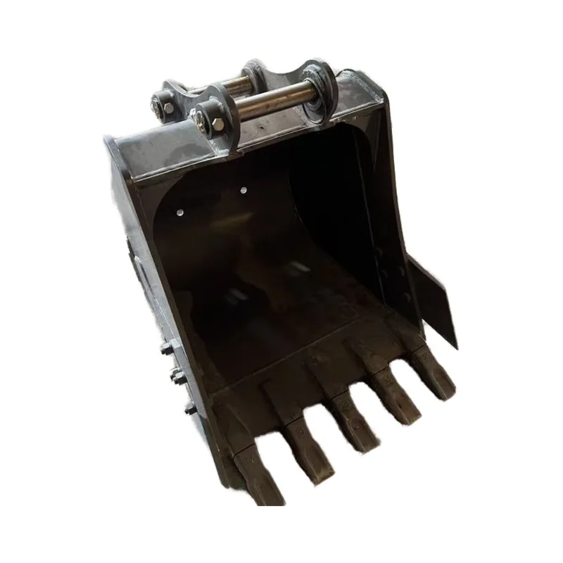 High-quality excavator buckets for construction and mining, high-strength steel standard buckets