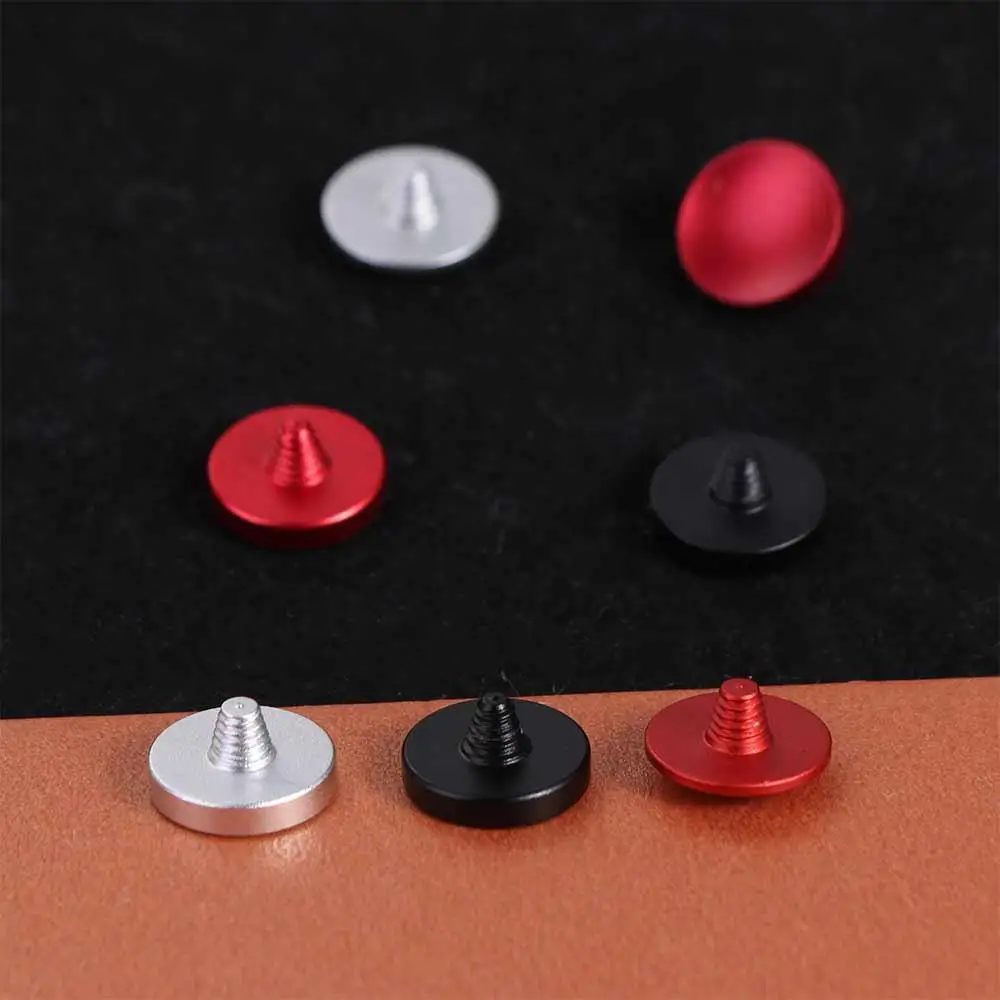 Flat Convex Concave Camera Shutter Button SLR DSLR Black Red Silver Shutter Release Button Soft Metal Camera Triggers