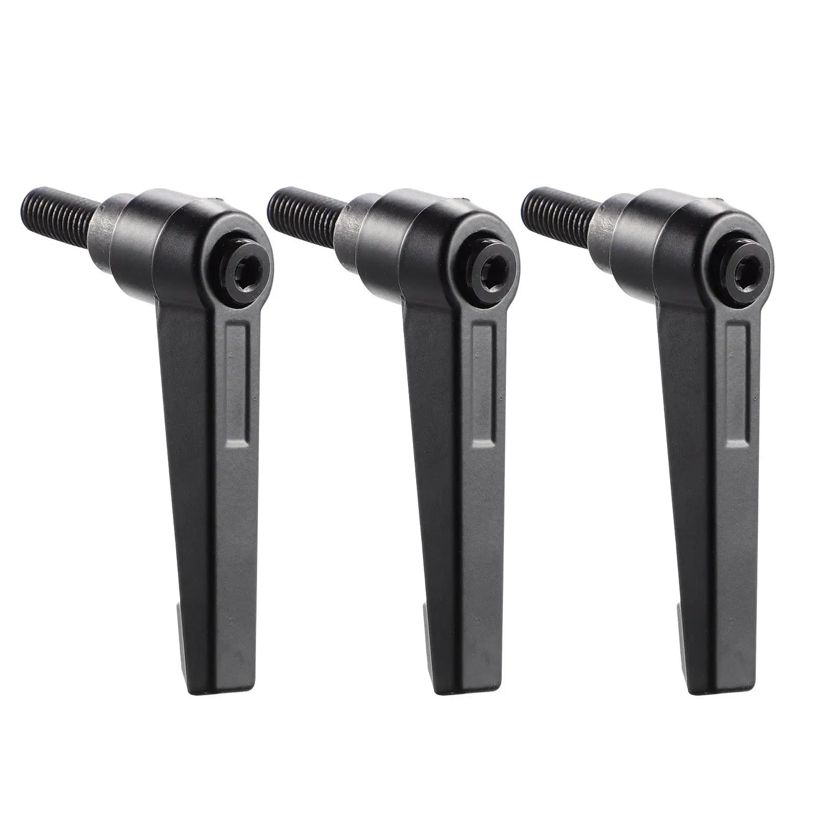 

3 Pcs Clamping Lever Ratchet Zinc Alloy H le Replacement Metal Trailer Jack Wrench Slim Lightweight Adjustable
