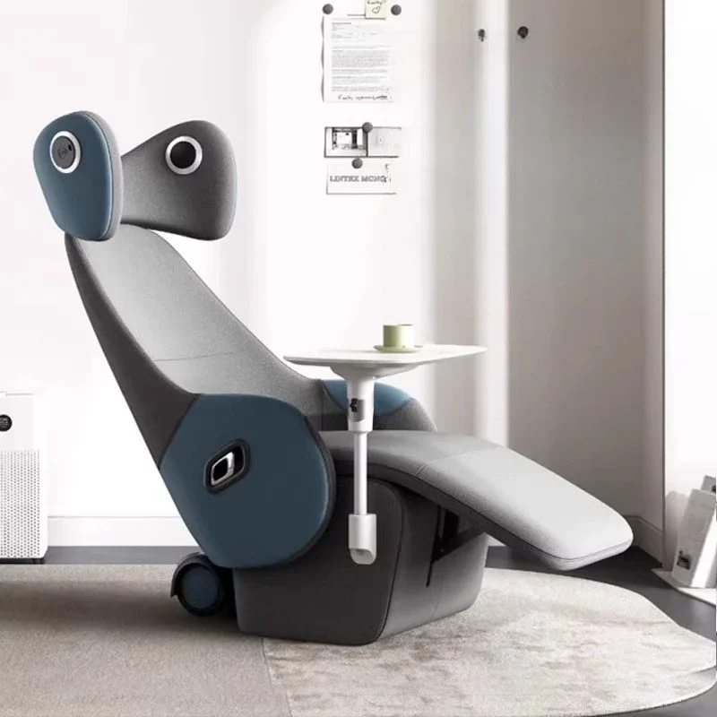 First-class space capsule single sofa fabric Xipi lazy leisure reclining multi-functional single chair simple and modern