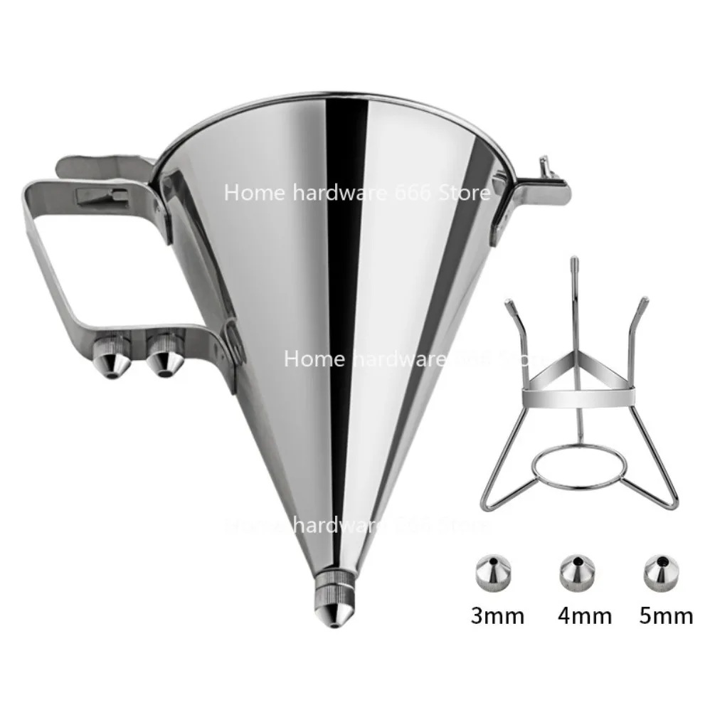 Pancake Batter Dispenser Confectionery Funnel Cooking Practical Batter Funnel Baking Accessories for Balls Waffle