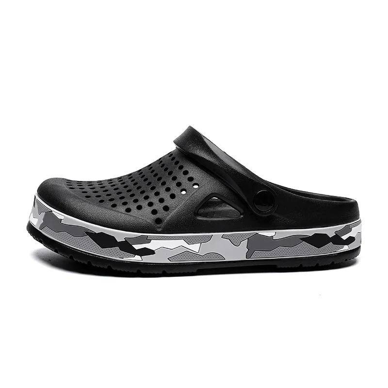 YOUPIN Men's and Women's Sandals EVA Lightweight Sandals Neutral Slippers Summer Beach Flip flops Breathable Soft Bottom view 2