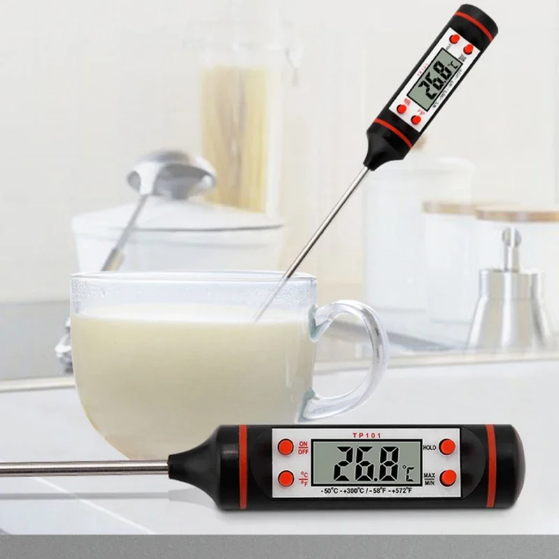 

Kitchen Food Baking Digital Thermometer Electronic Probe Type Digital Display Liquid Grill Thermometer Candy thermometer Mijia