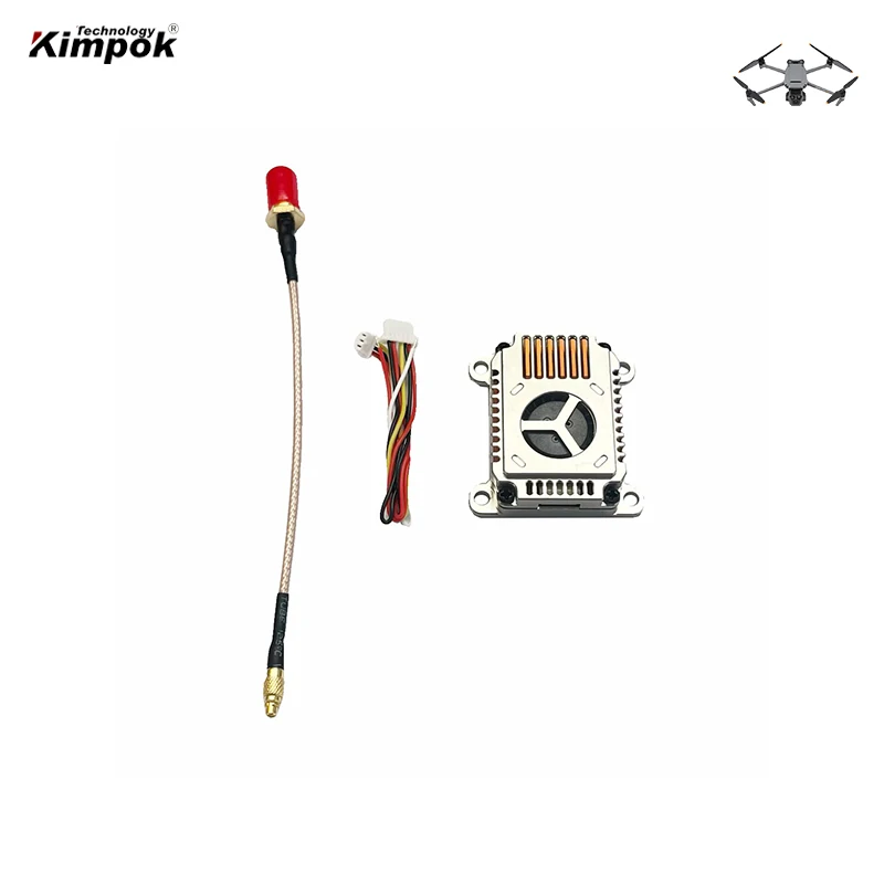 1.2 Ghz 2 W Fpv Vtx เครื่องส่งสัญญาณวิดีโอสําหรับการส่งภาพระยะไกลพร้อมอุปกรณ์เสริมโดรน 8 ช่อง