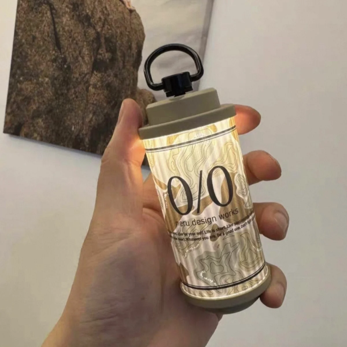 

38Explore Outdoor Cam Decorative Line Pattern Stier Lamp New Model Battery Powered LED Campsite Light