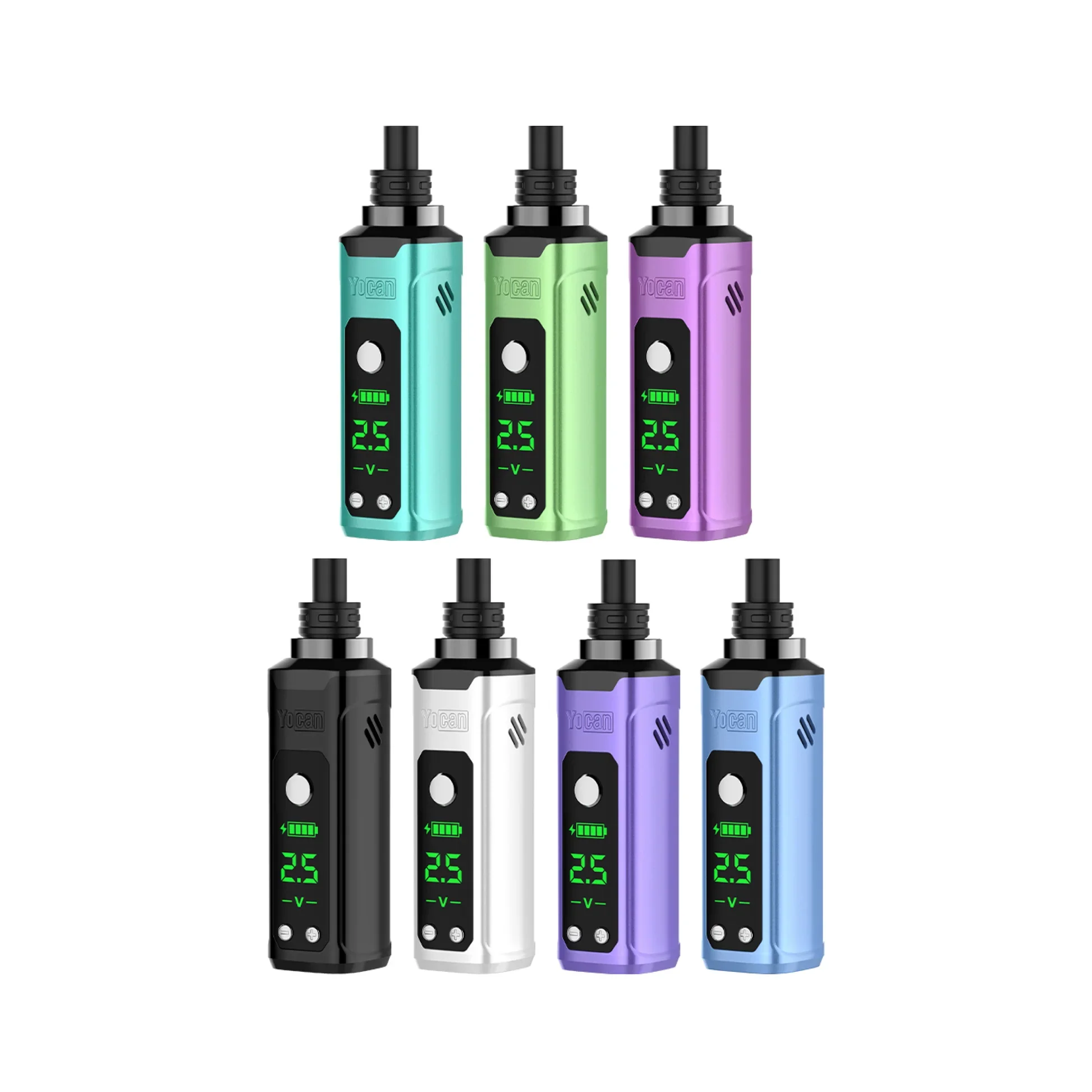 

Original Yocan Nestor Wax Vape pen 900mAh battery 0.8ohm coil Adjustable Voltage LCD Display Vaporizer E-cigarettes