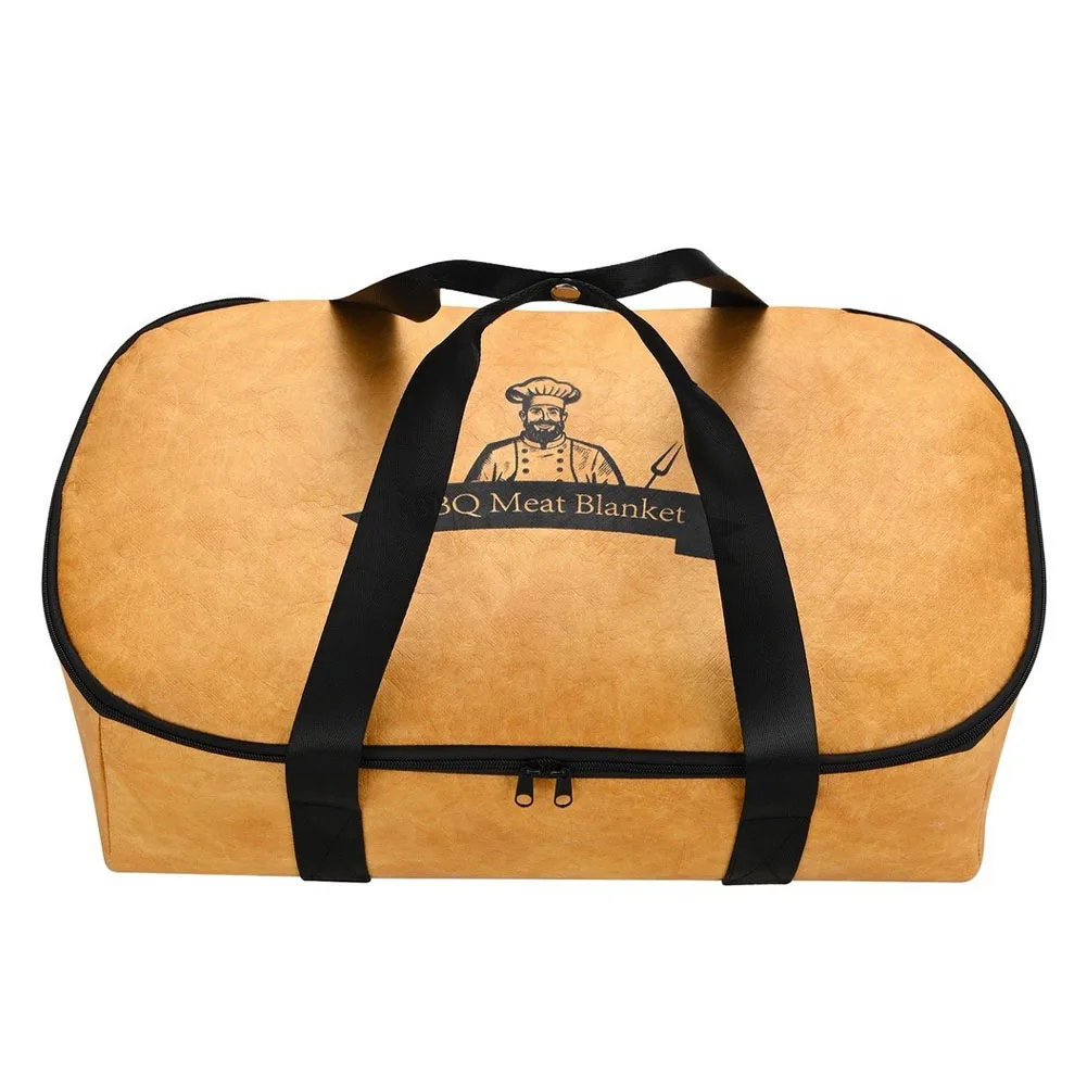 Extra-Large BBQ Resting Bag with 6-Layer Insulation for Juicy Brisket Pork Shoulder and Whole Turkey Retention