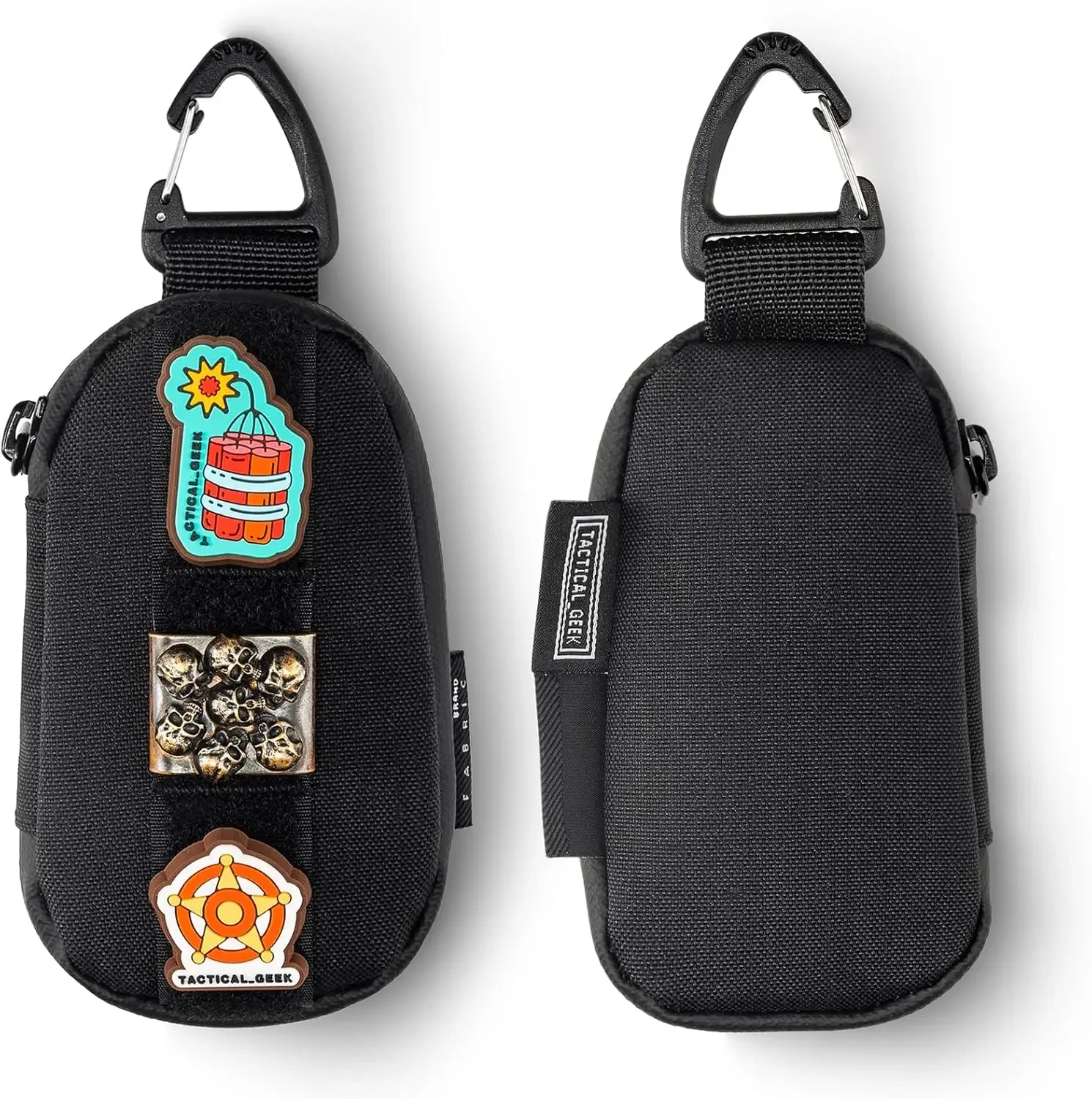 TACTICAL_GEEK Сумка для ключей A7 EDC, чехол Molle, водонепроницаемый чехол для ключей от автомобиля на молнии, универсальный карманный органайзер, унисекс T