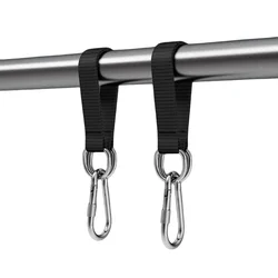 Correas de columpio de árbol, cinturón colgante de anillo de gancho de alta resistencia, correa de conexión para Hamaca, bolsa de perforación, barra Horizontal oscilante, 200kg