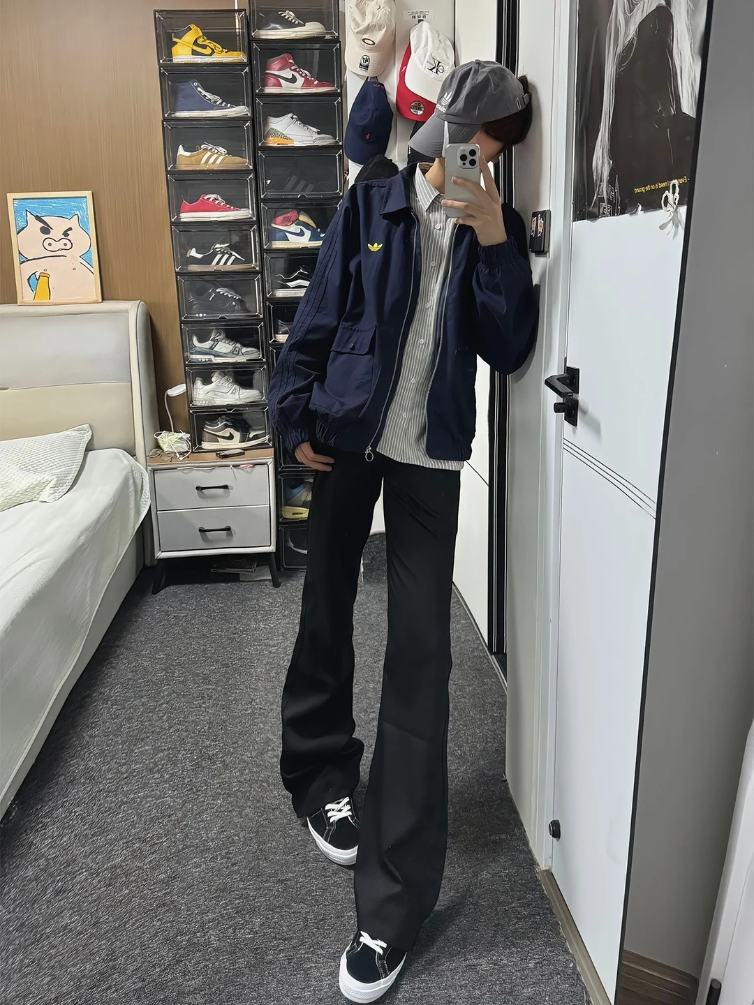 

Мужские брюки Cleanfit Bla Bell Bot: осенние, прямые, с эффектом удлинения ног, американского кроя, для стройности и элегантности