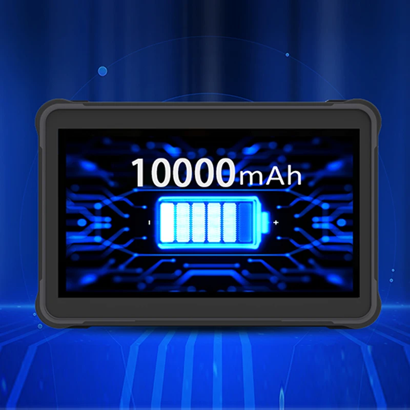 Прочный планшет 10 дюймов с яркостью 1000 нит, читаемый при солнечном свете, 16 ГБ ОЗУ, 512 ГБ ПЗУ, Windows, промышленный защищенный планшет со сканером штрих-кодов