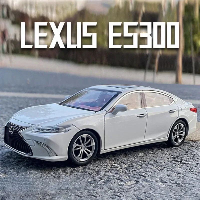 Lexus-modelo de coche de aleación ES300, vehículo de juguete de Metal fundido a presión, colección de modelos de coche de alta simulación, A406 regalo para niños, 1:24