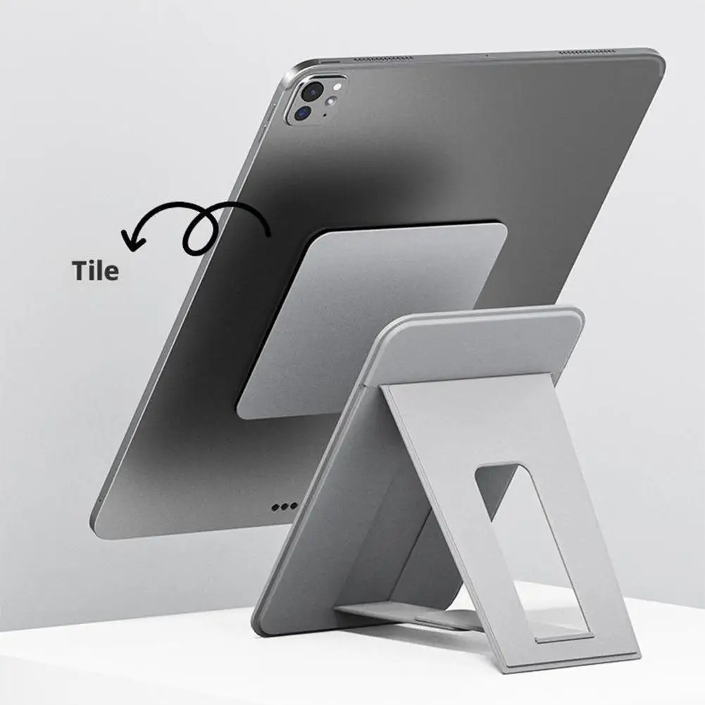 Supporto magnetico per tablet per iPad Supporto per tablet pieghevole multifunzionale Accessori da scrivania per ufficio domestico da viaggio