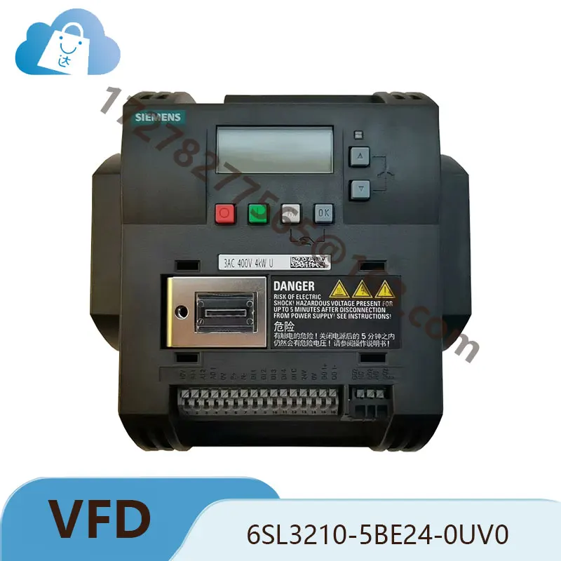 Brand new /Original Second-hand 9-layer new test is 100% OK V20 6SL3210-5BE24-0UV0 4KW Frequency changer 6SL32105BE240UV0