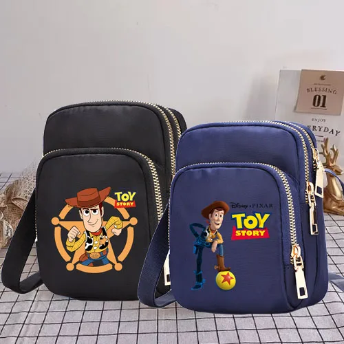 

Cartoon Toy Story Women's Bag New Soft Causal Crossbody Bags Shopper Bags Female Travel Women's Handbag Nylon Soft Ladies Bags