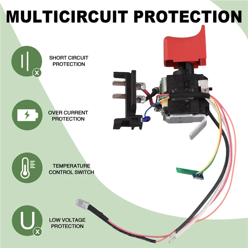 

343431900 Switch For METABO 02264000 Power Tool Accessories Cordless Saw Power Tool Accessories-A68E