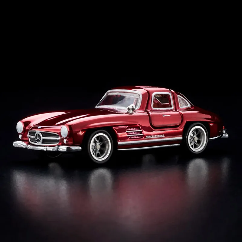 2023 Hot Wheels Collectors RLC Exclusive Red \'55 Mercedes Benz 300 SL 1:64 Scale Diecast Car Collection Model Toy