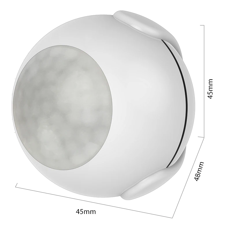 COOLCAM-Sensor de movimiento PIR z-wave Smart Home, Detector de temperatura Lux, sistema de alarma de automatización del hogar, alarma de movimiento EU 868,4