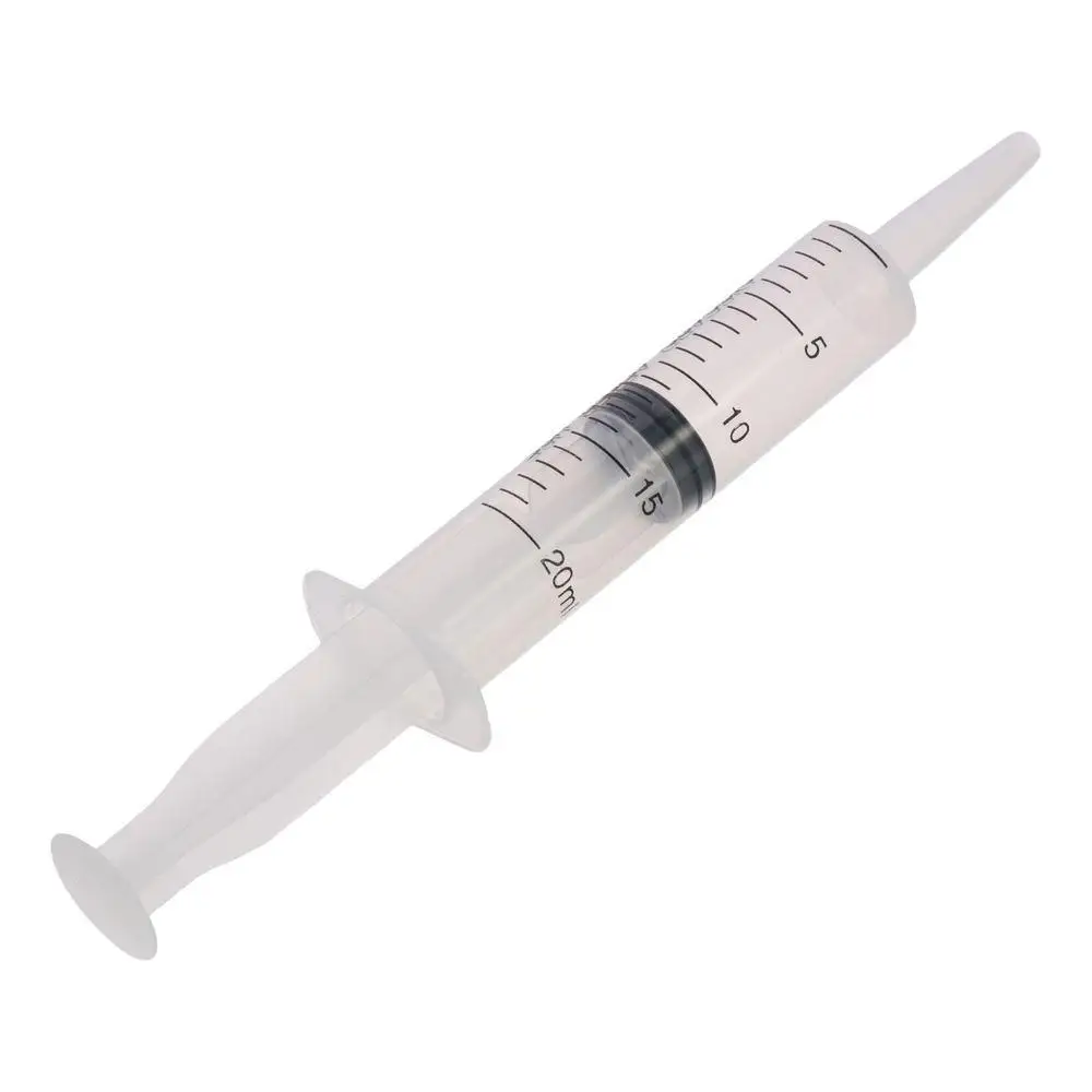 With Rubber Stopper 20ml Pump Measuring Large Plastic Feeding Syringe 60ml Large Capacity