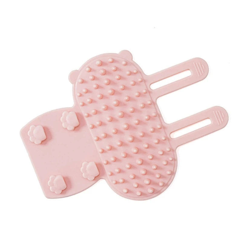 Bàn chải chải lông mềm Bàn chải chà xước cho mèo Bàn chải massage tự chải chuốt Máy cào góc Dropship