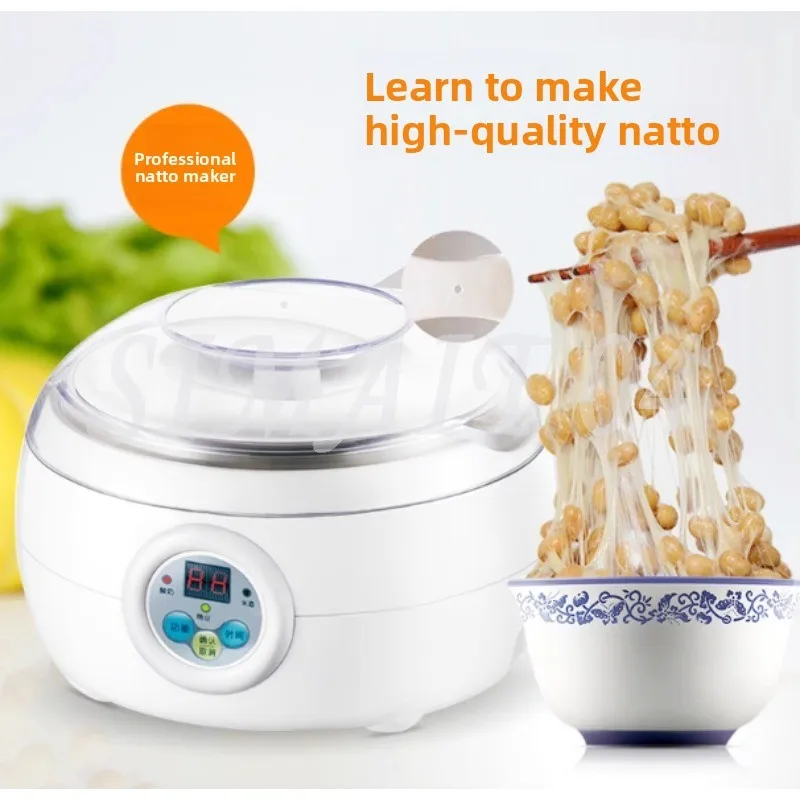 Natto Machine, Household, Fully Automatic, Smart, Yogurt Machine, Stainless Steel Liner