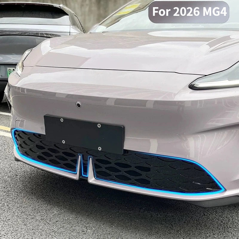 Für 2026 MG4 Frontgrill-Insektennetz, Maßgefertigte Auto-Modifikationsteile, Frontstoßstangen-Kühlergrillschutz