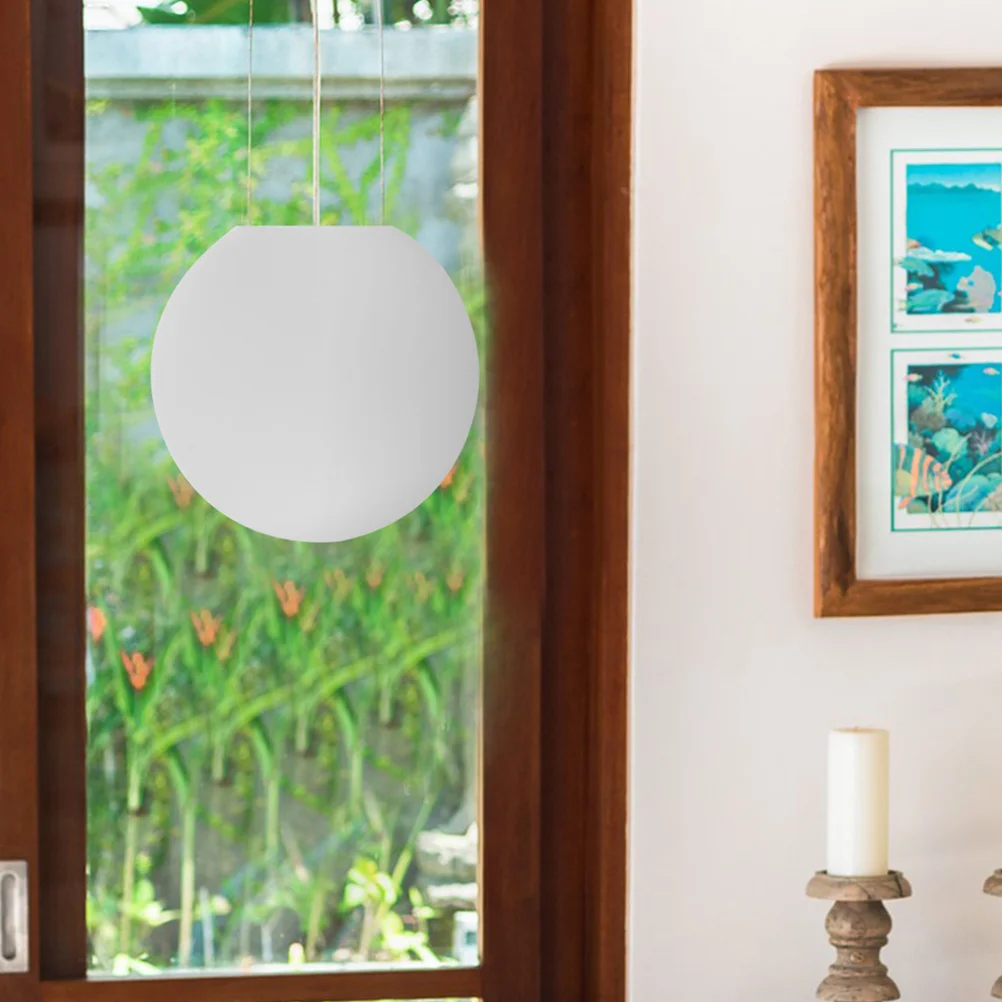 

Glass Spherical Hanging Lampshade Frosted Globe Light Shade Replacement for Pendant Lighting Round Glass Globe Fixture