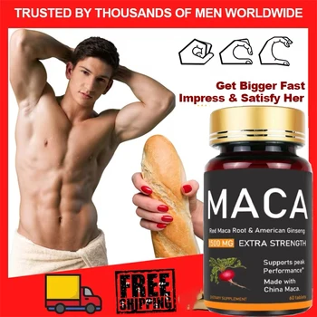 유기농 마카 정제는 생식 건강을 지원합니다. Natural Energizer-36000MG