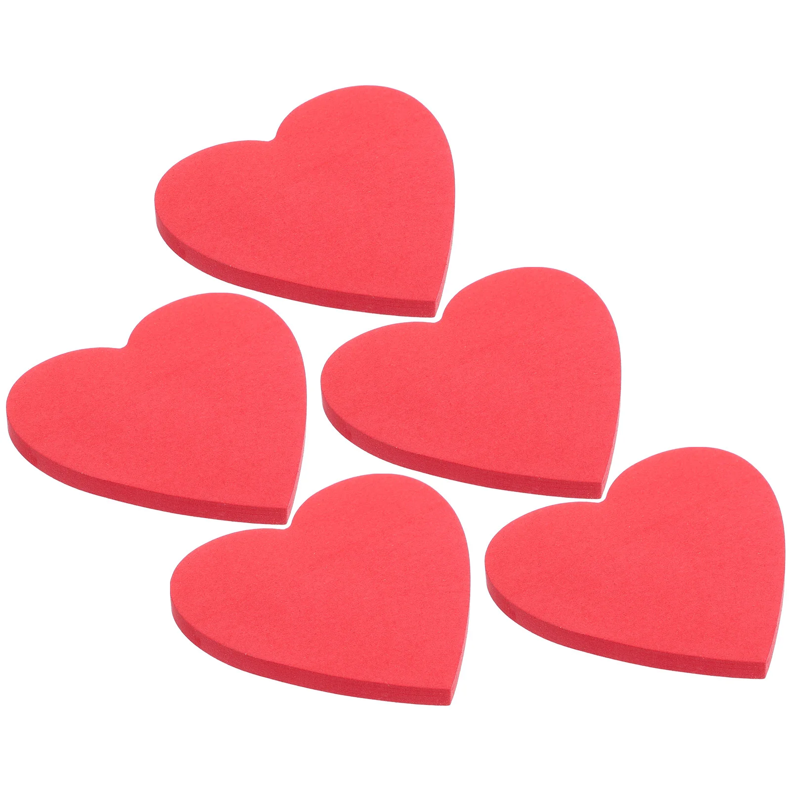 5 Bücher Red Love Note Multifunktions-Aufkleber liefern selbstklebende Memo Auto Notebook Papierblöcke Mutter Wohnaccessoires