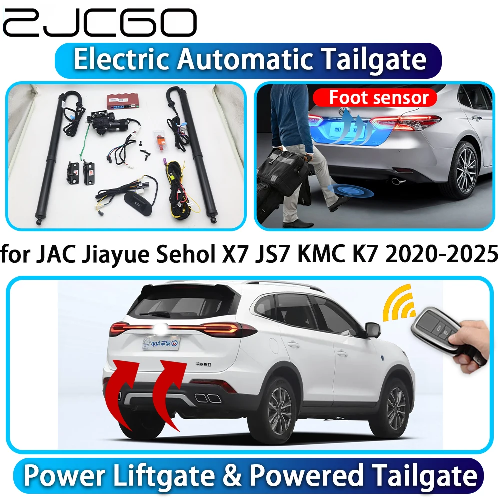 

ZJCGO for JAC Jiayue Sehol X7 JS7 KMC K7 2020-2025 OEM Automatic Power Liftgate Powered Tailgate Intelligent Car Trunk Lift Kit