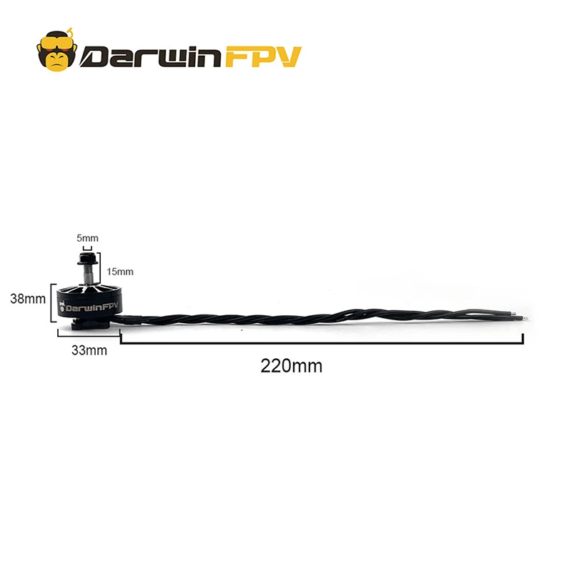 

1 шт. Дрон DarwinFPV 2807 1350KV бесщеточный 24В 12N14P для дрона CineLifter X8 FPV 7040 пропеллеры FPV Дрон RC