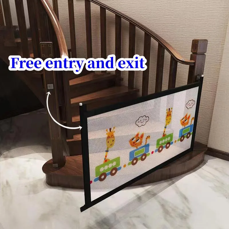 134cm Baby Playpens Door Baby Fence Baby Activity Gym Baby Playpen for Children Baby Fence Children\'s Fence Door Fence for Child