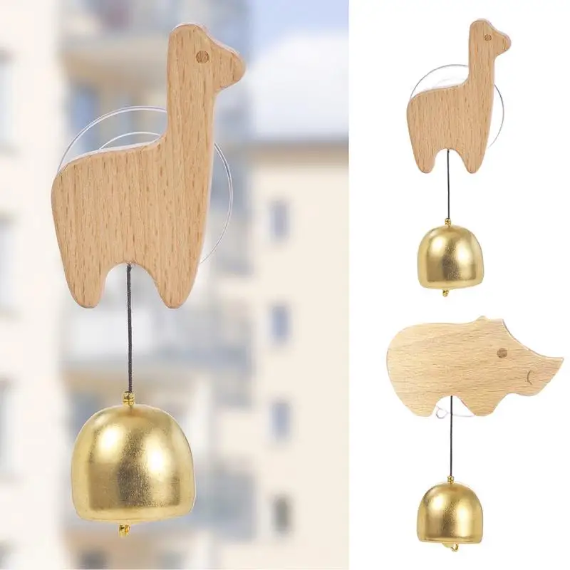 Animal Shaped Doorbells Animals Design Wind Chimes Atmosphere Doorbell Opening Door Chime Decorative Door Bell Bells Suction Cup