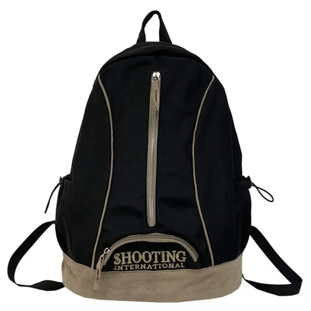 حقيبة ظهر عصرية مطرزة من البوليستر متعددة الجيوب حقائب مدرسية كاجوال هاراجوكو موتشيلا حقائب مدرسية للبنات والأولاد