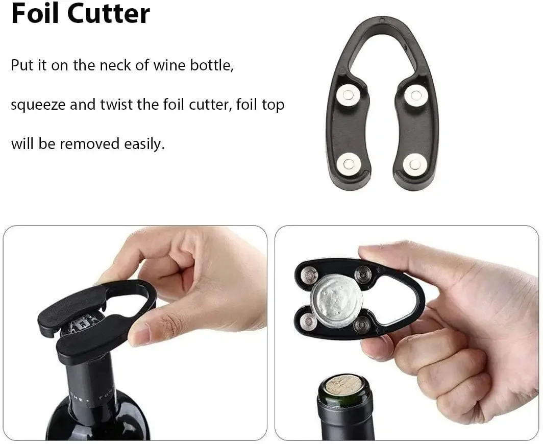 Air Pump Wine Bottle Opener Air Pressure Vacuum Wine Stopper Beer Lid Opener Corkscrew Corks Out Tool Kitchen Accessories view 5