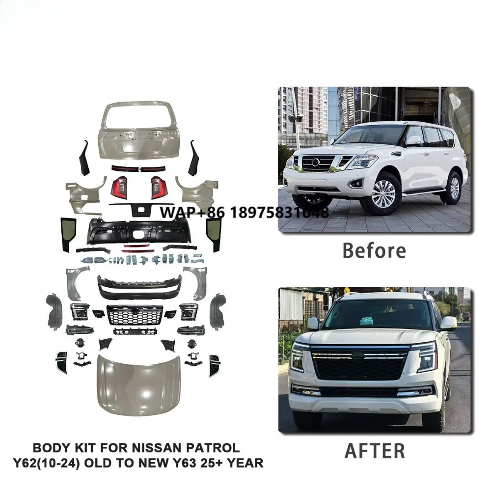 Aeroform Body Kit for Patrol Y62 2010-2024 Old to New Y63 2025 Old to New High Match  OEM