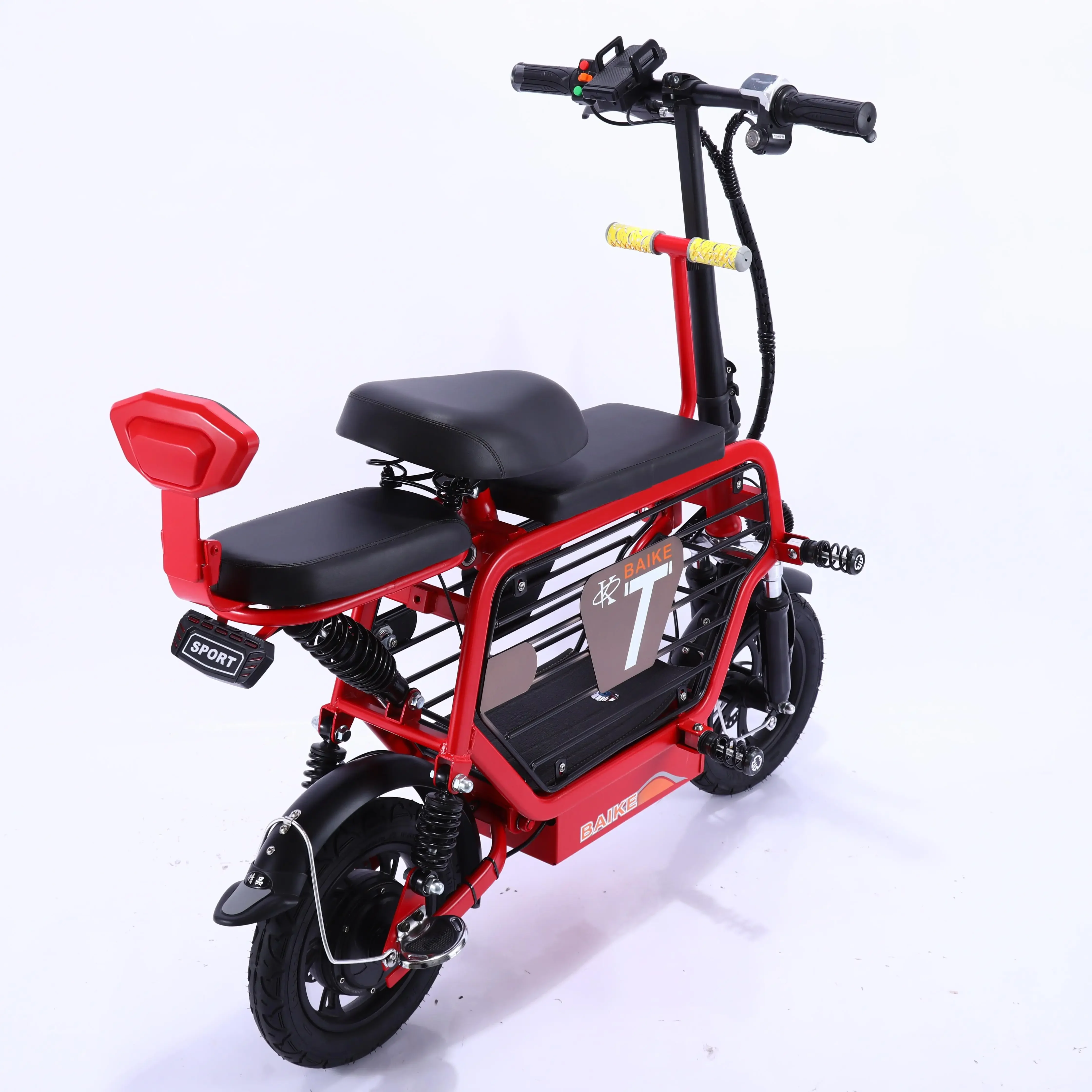 

2022 Popular Pet Scooter Pet Cart Folding Pet Electric Bike 48v 12ah Lithium With Spacious Capacity