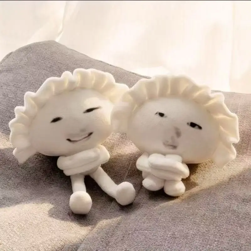 Image of Lustiger Plüsch-Dumpling-Anhänger im JP-Stil von Meme Sakuya Gyozakura für Rucksack, Schlüsselanhänger, Deko, hängendes Ornament, Geschenke für Freunde