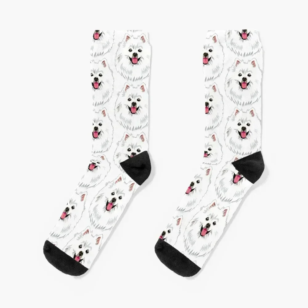

American Eskimo Socks tennis heated sports stockings Men's Socks Women's custom sports essential summer Male Socks Women's