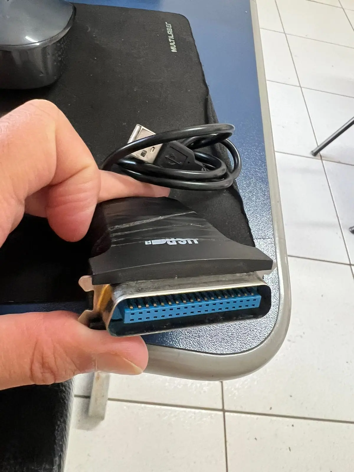 เก่าเข็มเครื่องพิมพ์ข้อมูล Cn36เข็มแบบขนานพอร์ต Usb พอร์ตเปลี่ยนสายพิมพ์1284พิมพ์สาย