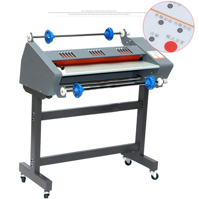 FM650 Hot Laminating machine, Heating Inside the Rubber roller, Professional Laminating, Hot and Cold Laminating machine