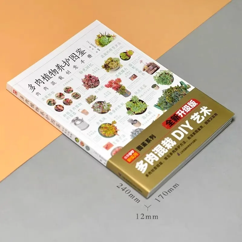 Panduan Bergambar Perawatan Tanaman Sukulen, Buku Panduan Kreatif Sederhana dan Mudah Dipahami untuk Penanaman Campuran Tanaman Sukulen