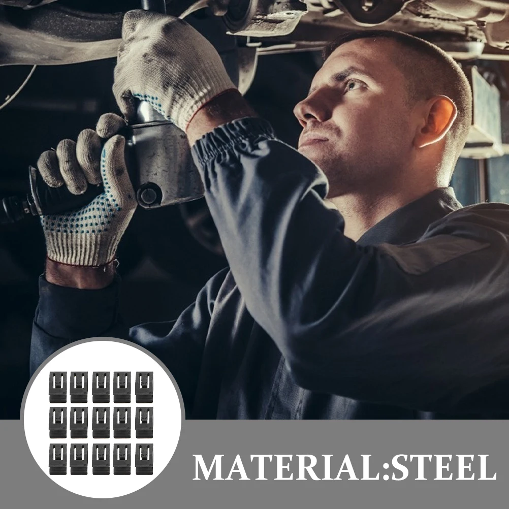 

40 Pcs Dashboard Automotive Retainer Accessories Bumper for Cars Steel Push Trim