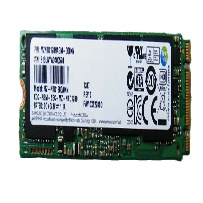 MZNTD128HAGM MZNTE128HMGR  SATA3 M.2 NGFF 128G NGFF SSD