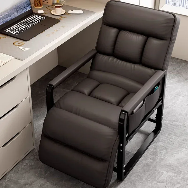 Office nap folding leisure chair home computer chair lazy sofa, game office ergonomic computer chair