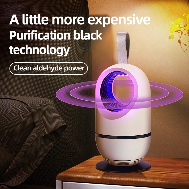 Smart Aperture Air Wetting Purifier USB Charge Indoor Secondhand Smoke Odor Deodorize Purifier Light Syllable Energy 2026 New