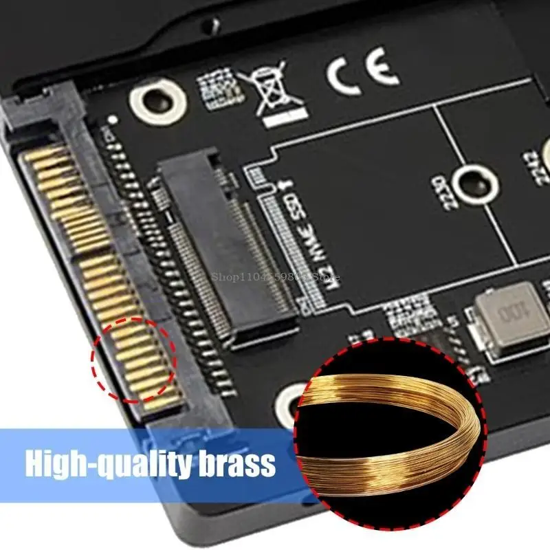 

M.2 Твердый диск до U.2 Адаптерной карты Алюминий U.2 SFF 8639 к M.2 Сплошной диск адаптируется