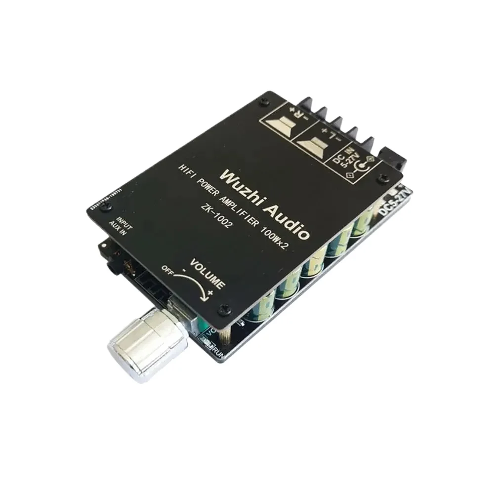 ZK-1002 ไฮไฟ 100WX2 TPA3116 บลูทูธ 5.0 เครื่องขยายเสียงดิจิตอลสเตอริโอบอร์ด AMP Amplificador โฮมเธียเตอร์