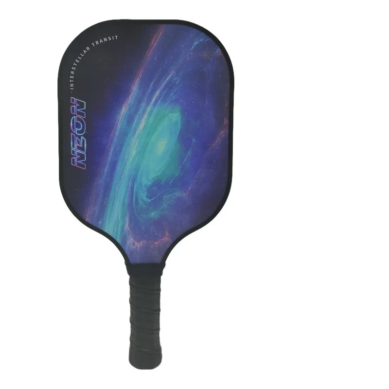 Pickleball Paddle Interstellar Style Multiple Patterns Single Paddles  Ball Competition Court Portable Set