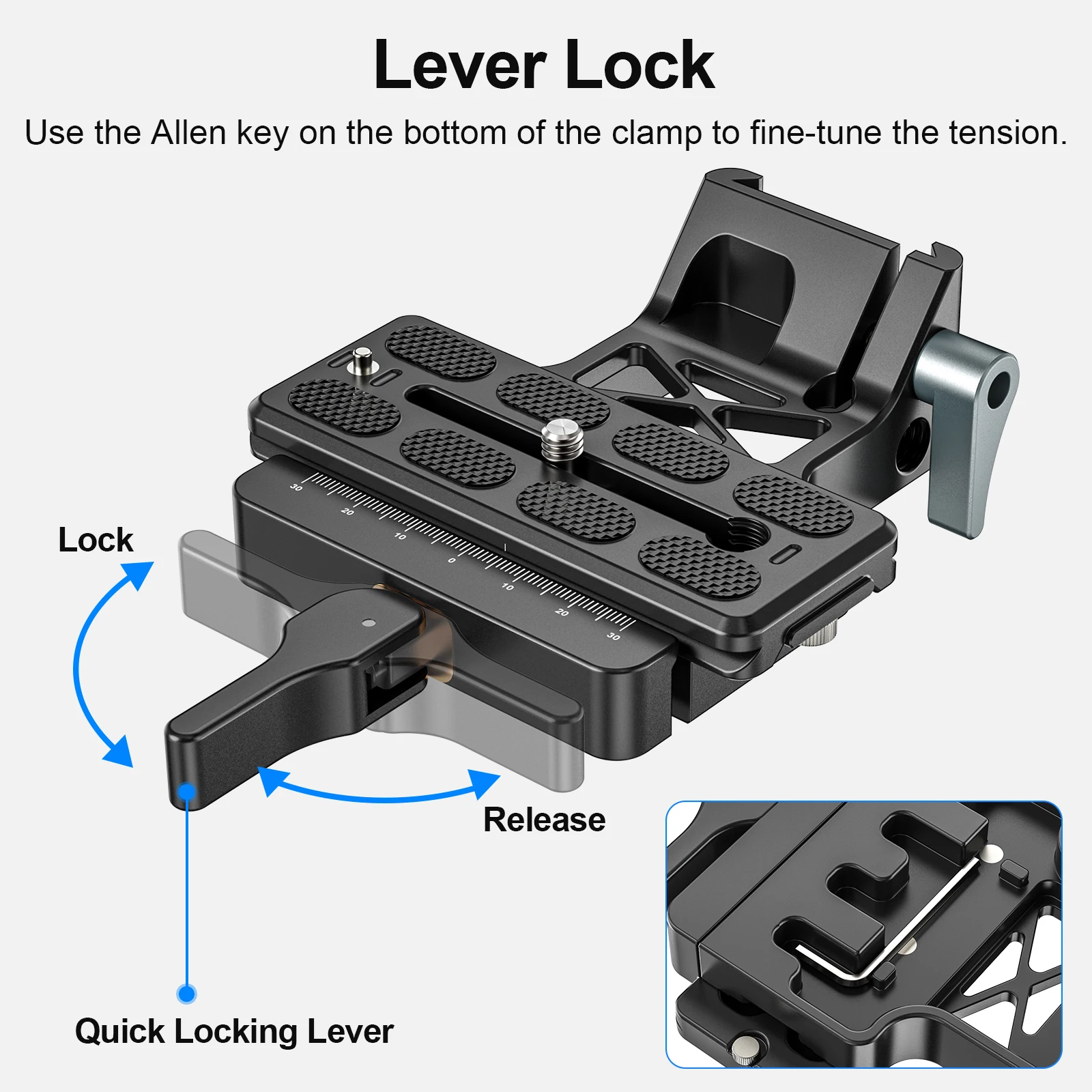 Gimbal Tripod Head WEYLLAN PH7S Professional Carbon Fiber Heavy Duty for DSLR Camera Telescope Up to 25kg Arca Swiss Q.R Plate
